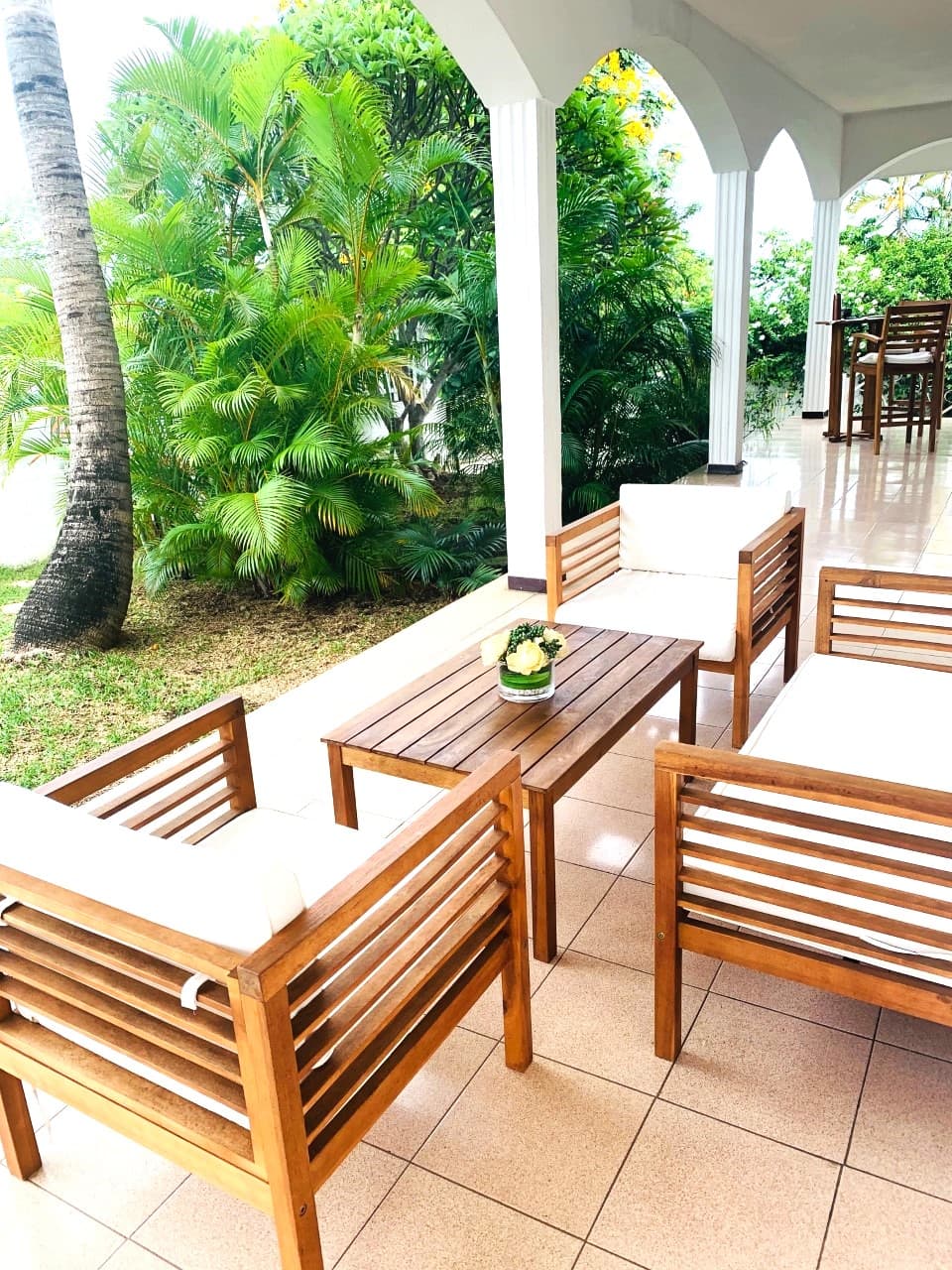 Intérieur et extérieur de la villa — TERRASSE EXTERIEURE PRINCIPALE 2