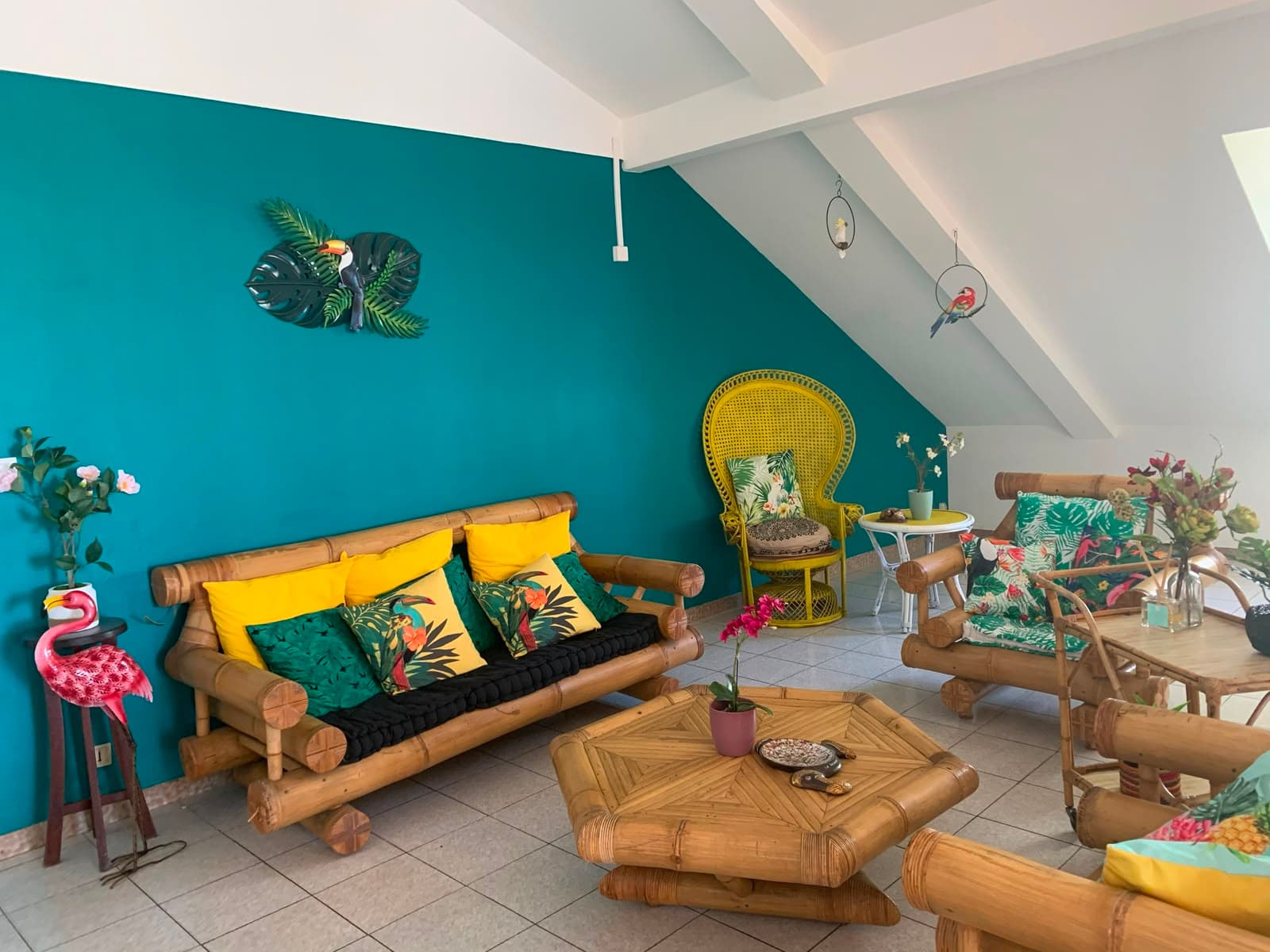 La villa créole du Caillou Blanc à Plateau-Caillou